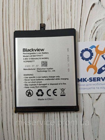 Акумулятор Батарея Blackview BV5200 Li616077PHTT 6113 фото