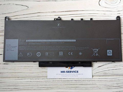 Акумулятор Батарея Dell Latitude E7270, E7470 J60J5 65018 фото