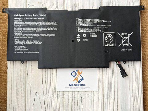 Акумулятор Батарея ASUS ZenBook UX31 UX31A UX31E C22-UX31 6134 фото