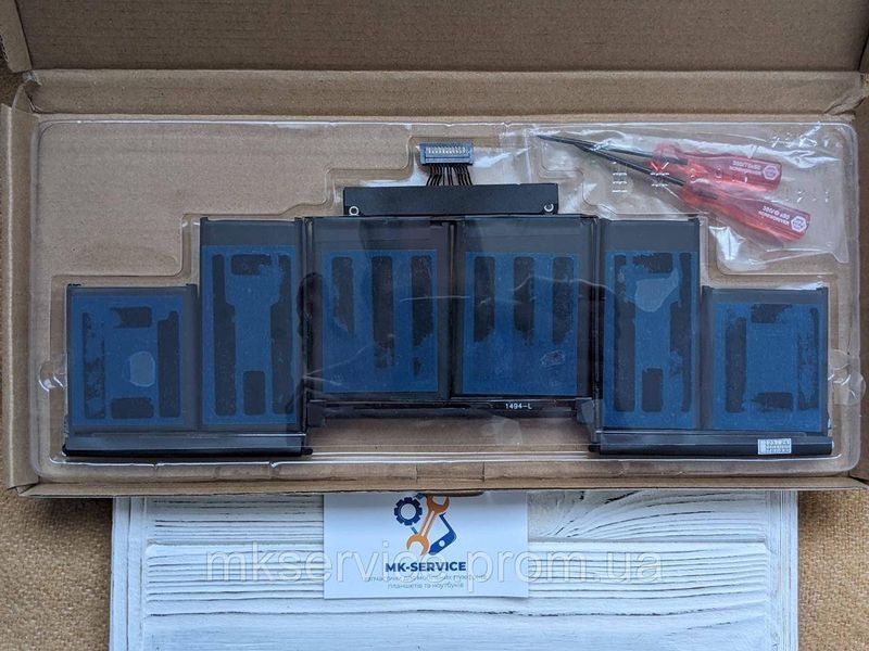 Акумулятор Батарея Apple A1618 MacBook Pro Retina 15" A1398 2015 8040630 фото