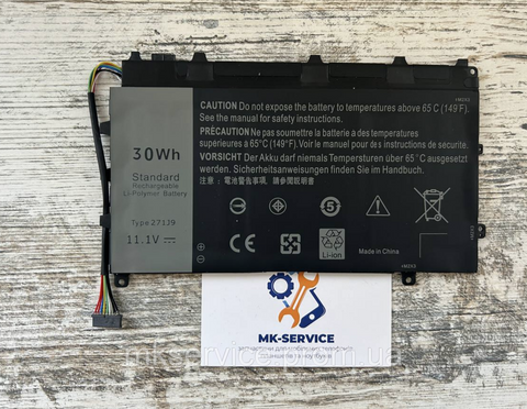 Акумулятор батарея Аккумулятор батарея Dell 271J9 Latitude 13 7350 Series J84W0 700024 фото