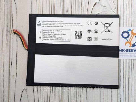 Акумулятор Батарея Ulefone Tab A7 28114138 6210 фото
